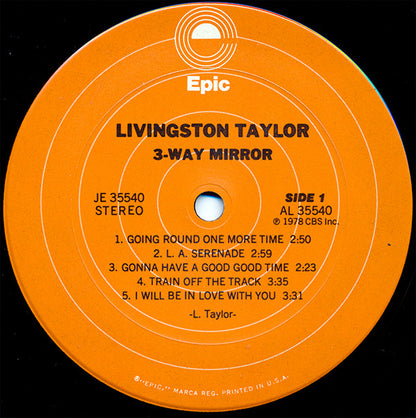 Livingston Taylor - 3-Way Mirror