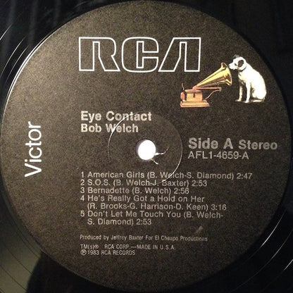 Bob Welch - Eye Contact