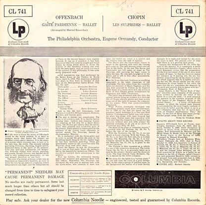 The Philadelphia Orchestra, Eugene Ormandy - Gaîté Parisienne - Les Sylphides