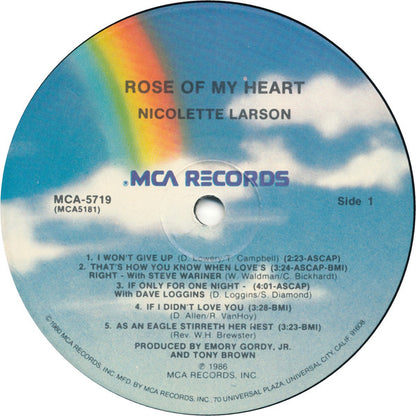 Nicolette Larson - Rose Of My Heart