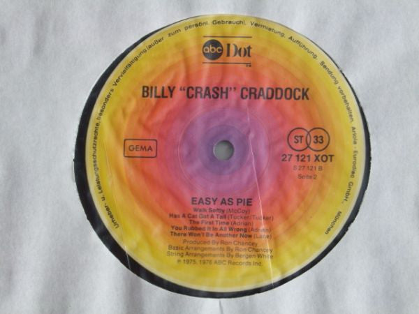 Billy 'Crash' Craddock - Easy As Pie