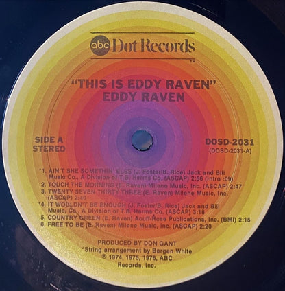 Eddy Raven - This Is Eddy Raven