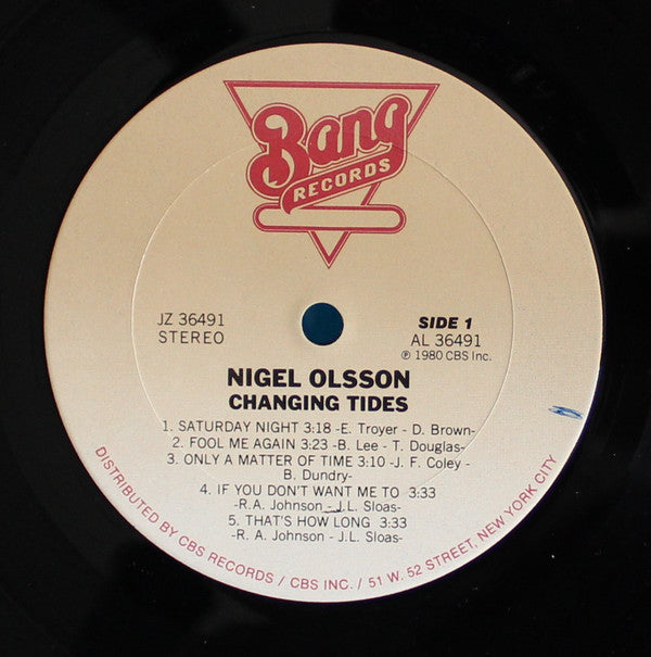 Nigel Olsson - Changing Tides