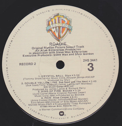 Various - Roadie (Original Motion Picture Sound Track)