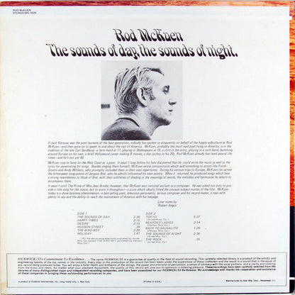 Rod McKuen - The Sounds Of Day, The Sounds Of Night