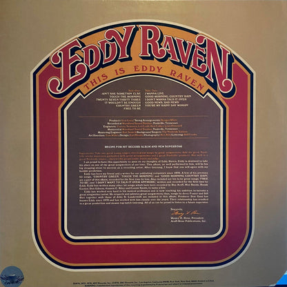Eddy Raven - This Is Eddy Raven