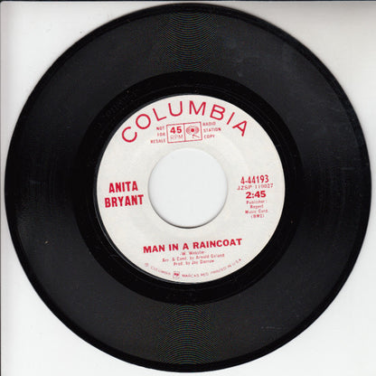 7" Single: Anita Bryant - Love Is (Everything You Are) / The Man In The Raincoat