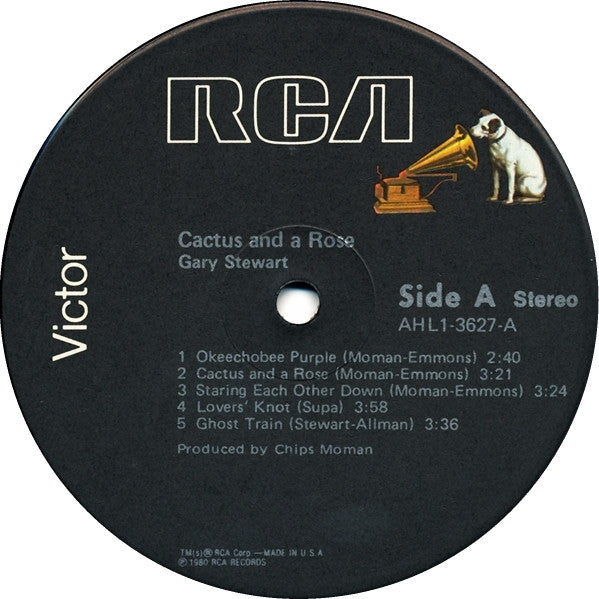 Gary Stewart - Cactus And A Rose