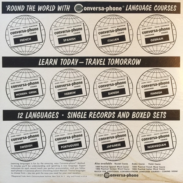 Unknown Artist - Round-The-World Spanish Language Record Course