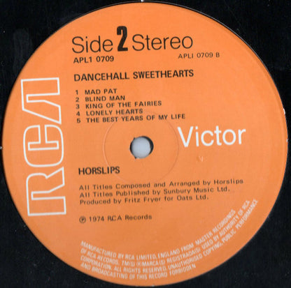 Horslips - Dancehall Sweethearts