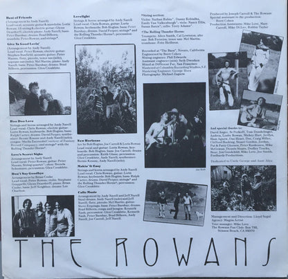 The Rowans - Jubilation