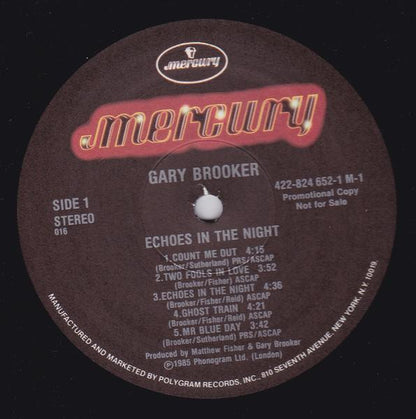 Gary Brooker - Echoes In The Night