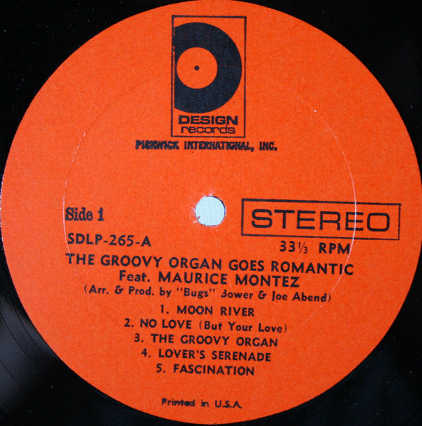Maurice Montez - The Groovy Organ Goes Romantic