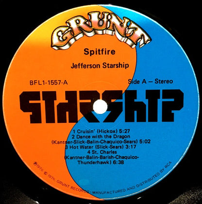 Jefferson Starship - Spitfire