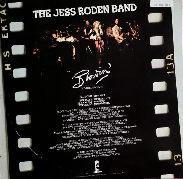 The Jess Roden Band - Blowin'