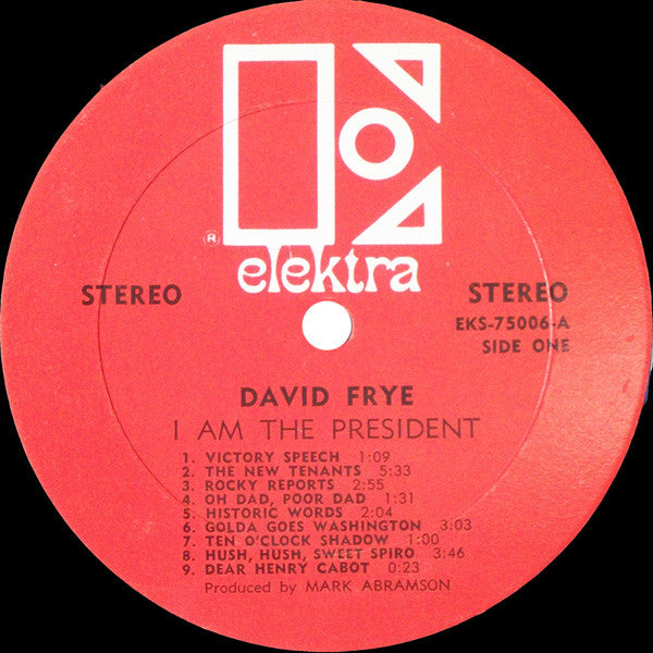 David Frye - I Am The President