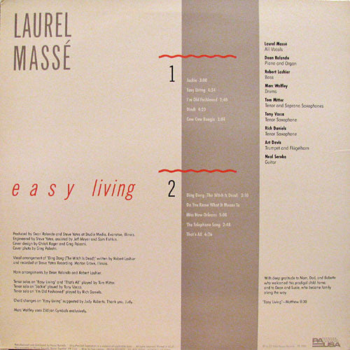Laurel Massé - Easy Living