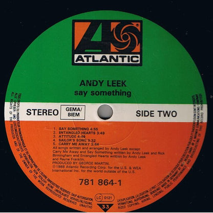 Andy Leek - Say Something