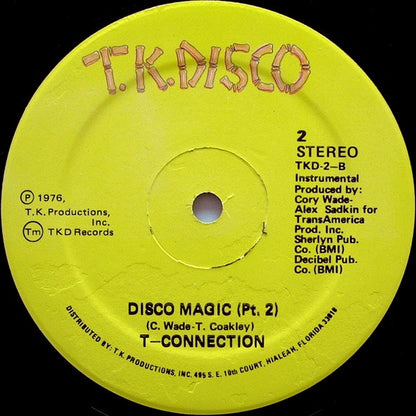 12" Single: T-Connection - Disco Magic