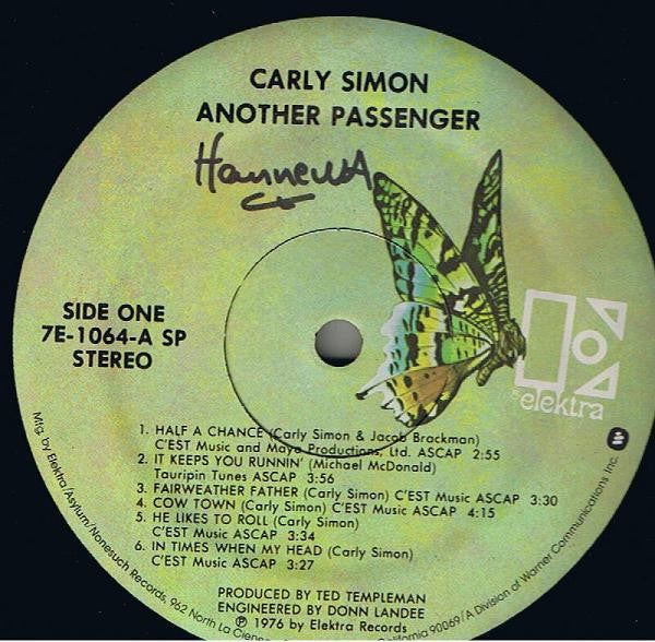 Carly Simon - Another Passenger
