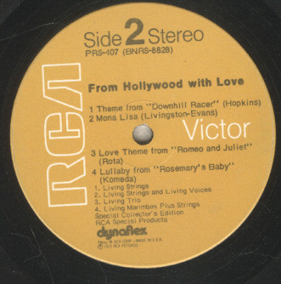 Various - From Hollywood With Love