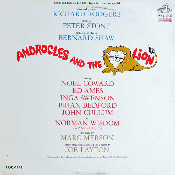 Cast Of The TV Special Androcles And The Lion - Androcles And The Lion