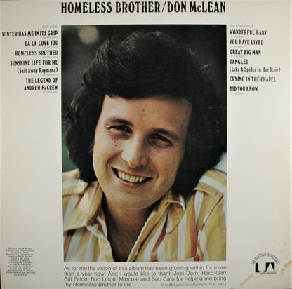 Don McLean - Homeless Brother