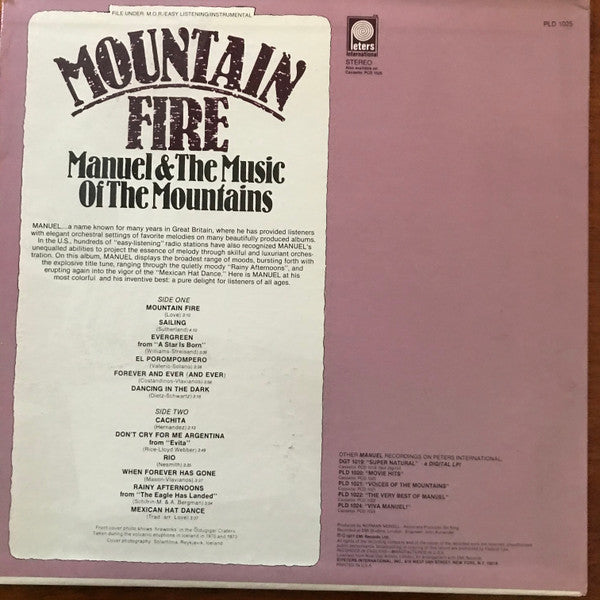 Manuel And His Music Of The Mountains - Mountain Fire
