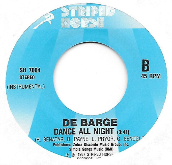 7": DeBarge - Dance All Night