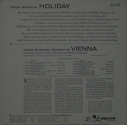 Helmut Zacharias, Hermann Hagestedt, Max Schönherr, Freddy Light, T. Fritz - Your Musical Holiday in Vienna