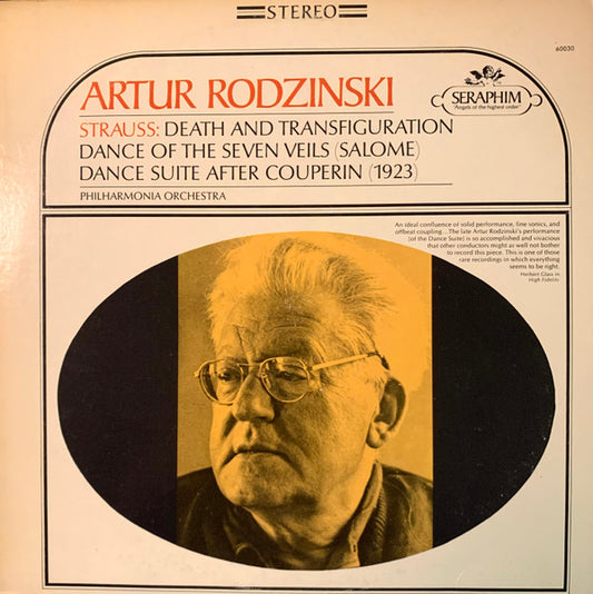 Richard Strauss, Philharmonia Orchestra, Artur Rodzinski - Death and Transfiguration / Dance of the Seven Veils (Salome) / Dance Suite after Couperin (1923)
