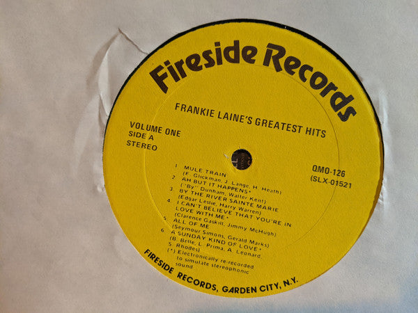 Frankie Laine - Frankie Laine's Greatest Hits