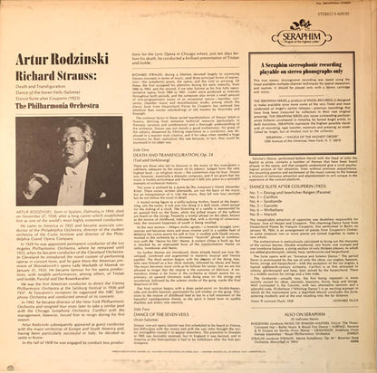 Richard Strauss, Philharmonia Orchestra, Artur Rodzinski - Death and Transfiguration / Dance of the Seven Veils (Salome) / Dance Suite after Couperin (1923)