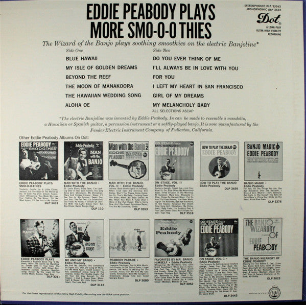 Eddie Peabody - Plays More Smo-o-othies