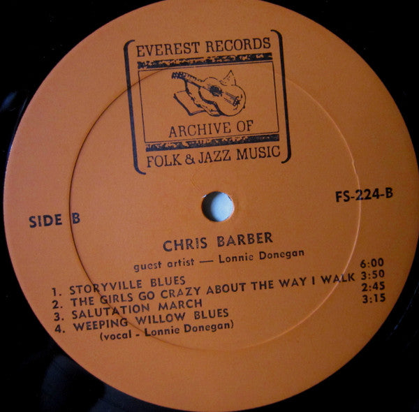 Chris Barber, Lonnie Donegan - Chris Barber With Guest Artist Lonnie Donegan