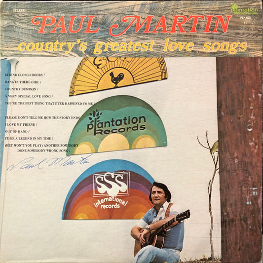 Paul Martin - Country's Greatest Love Songs