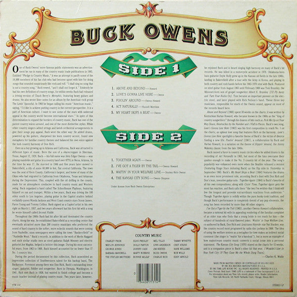 Buck Owens - Country Music