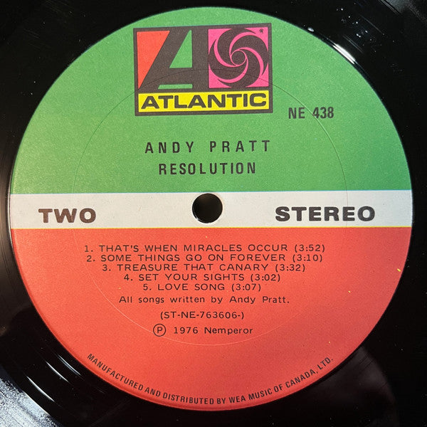 Andy Pratt - Resolution