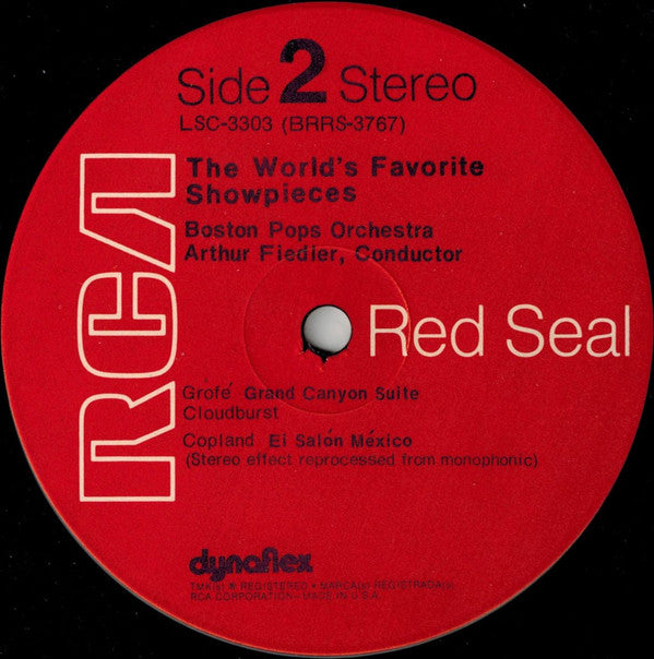 Ferde Grofé, Aaron Copland, Arthur Fiedler, The Boston Pops Orchestra - Grand Canyon Suite / El Salon Mexico