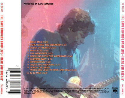 The Dave Edmunds Band - Live - I Hear You Rockin'