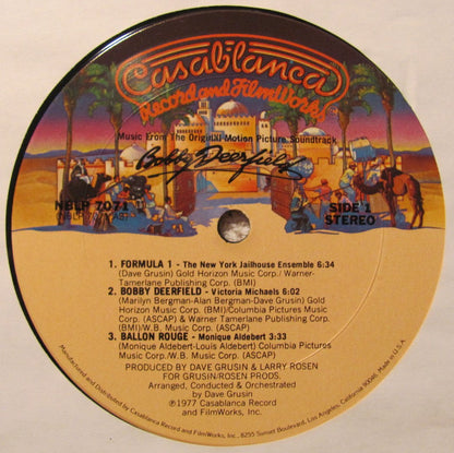 Dave Grusin - Bobby Deerfield (Music From The Original Motion Picture Soundtrack)