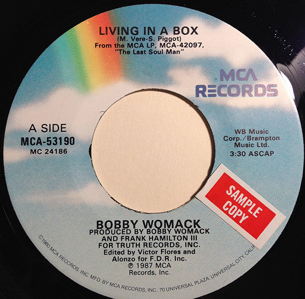 7": Bobby Womack - Living In A Box