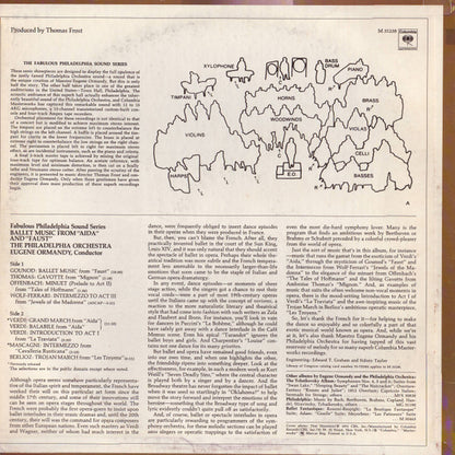 The Philadelphia Orchestra, Eugene Ormandy - Ballet Music From "Aida" And "Faust"