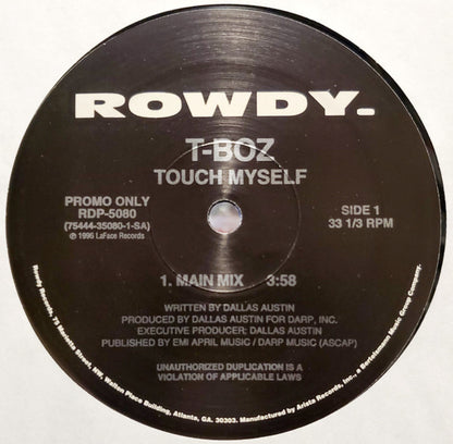 12" Single: T-Boz - Touch Myself