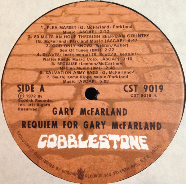 Gary McFarland - Requiem For Gary McFarland