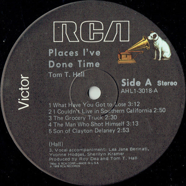 Tom T. Hall - Places I've Done Time