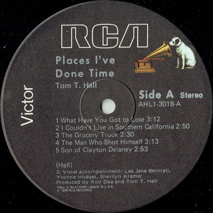 Tom T. Hall - Places I've Done Time