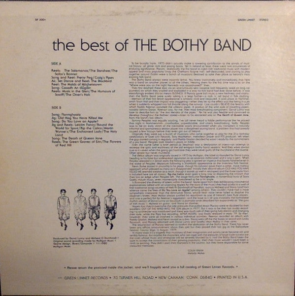 The Bothy Band - The Best Of The Bothy Band