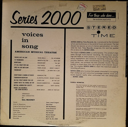 Various - Voices In Song  (American Musical Theatre)