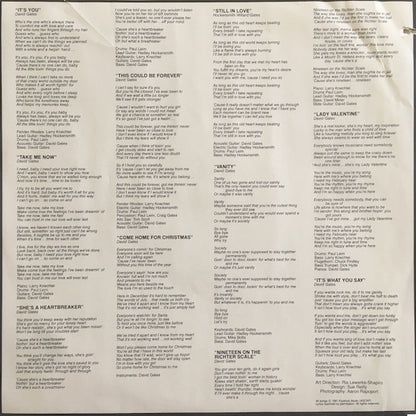 David Gates - Take Me Now